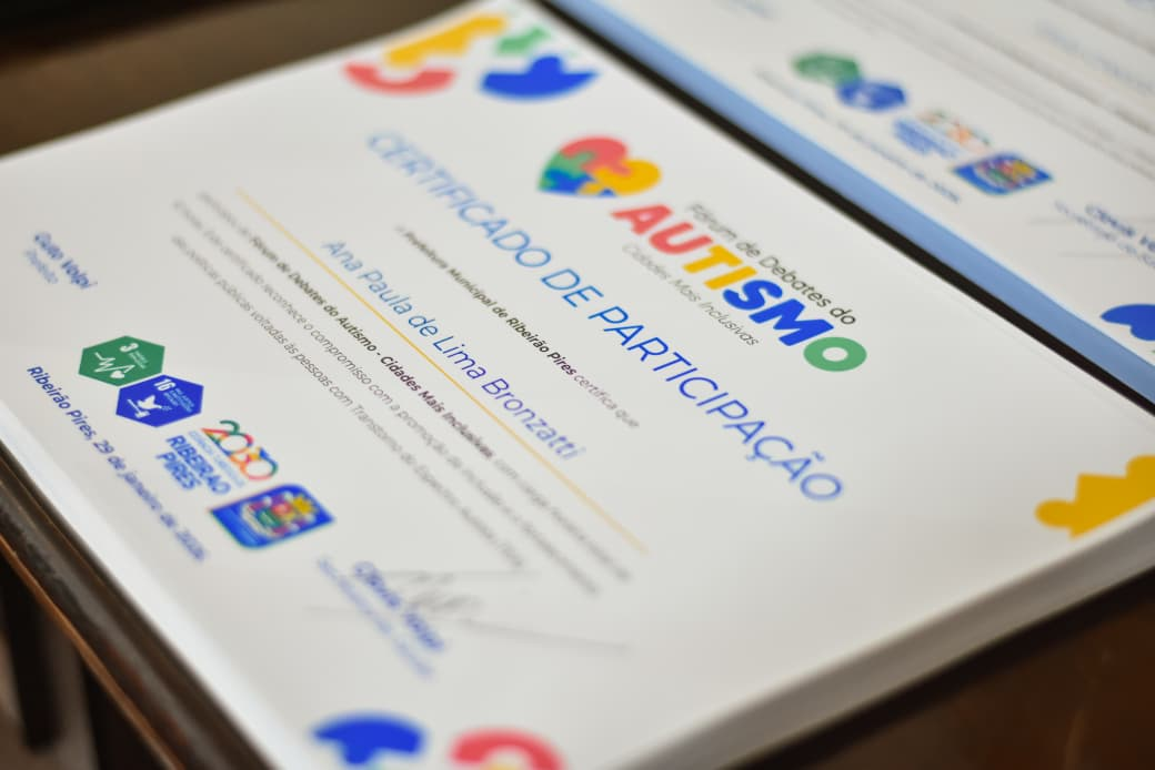 1º Fórum de Debates do Autismo de Ribeirão Pires discute avanços e desafios das políticas públicas para o TEA