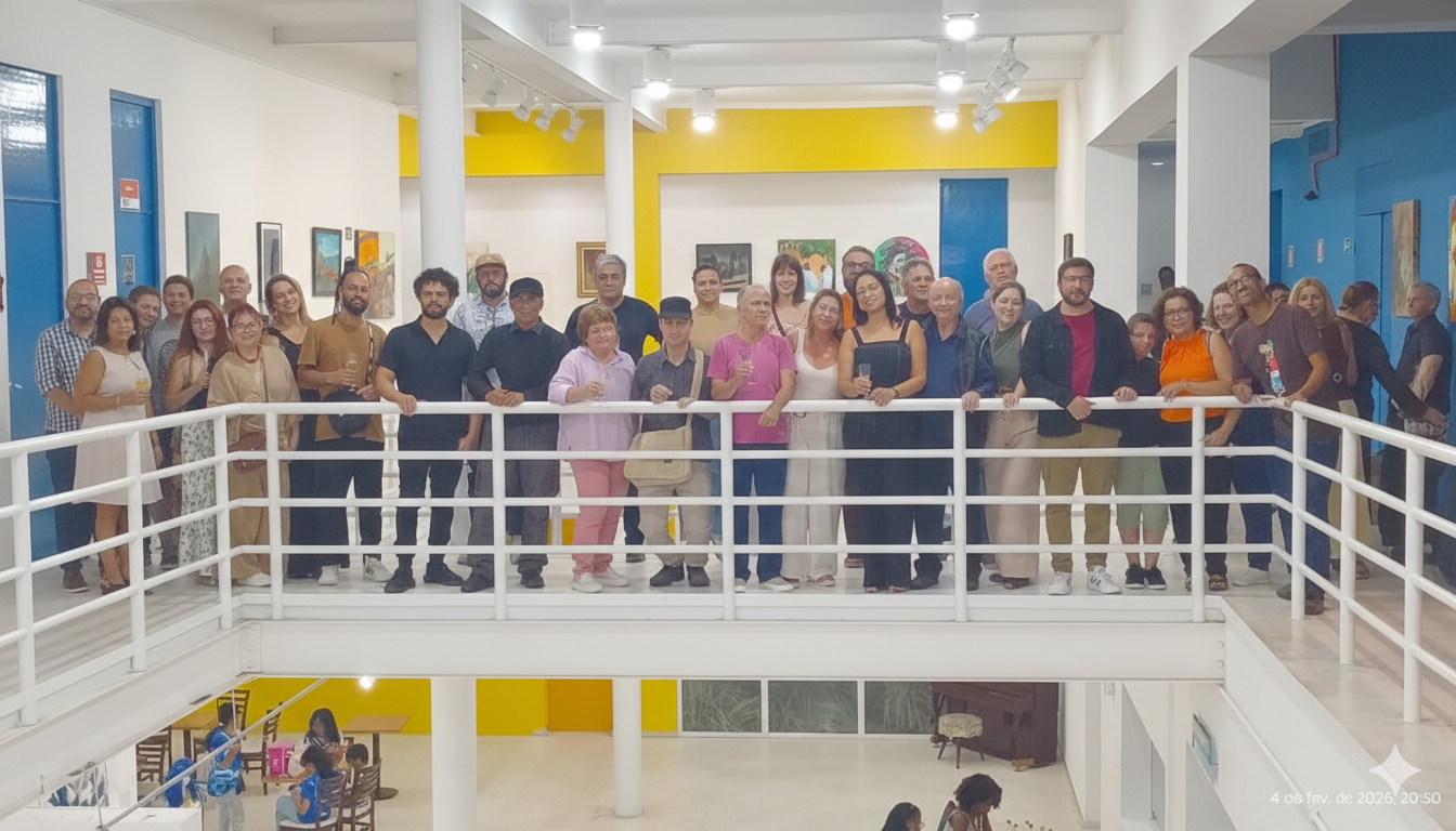 Coletivo de Artistas de Ribeirão Pires abre exposição “Entre Cidades e Olhares” e fortalece intercâmbio cultural no Grande ABC