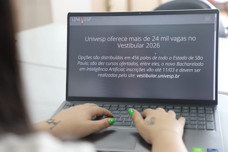 Santo André ganha novo polo da Univesp e abre inscrições para cursos de computação, negócios e licenciatura