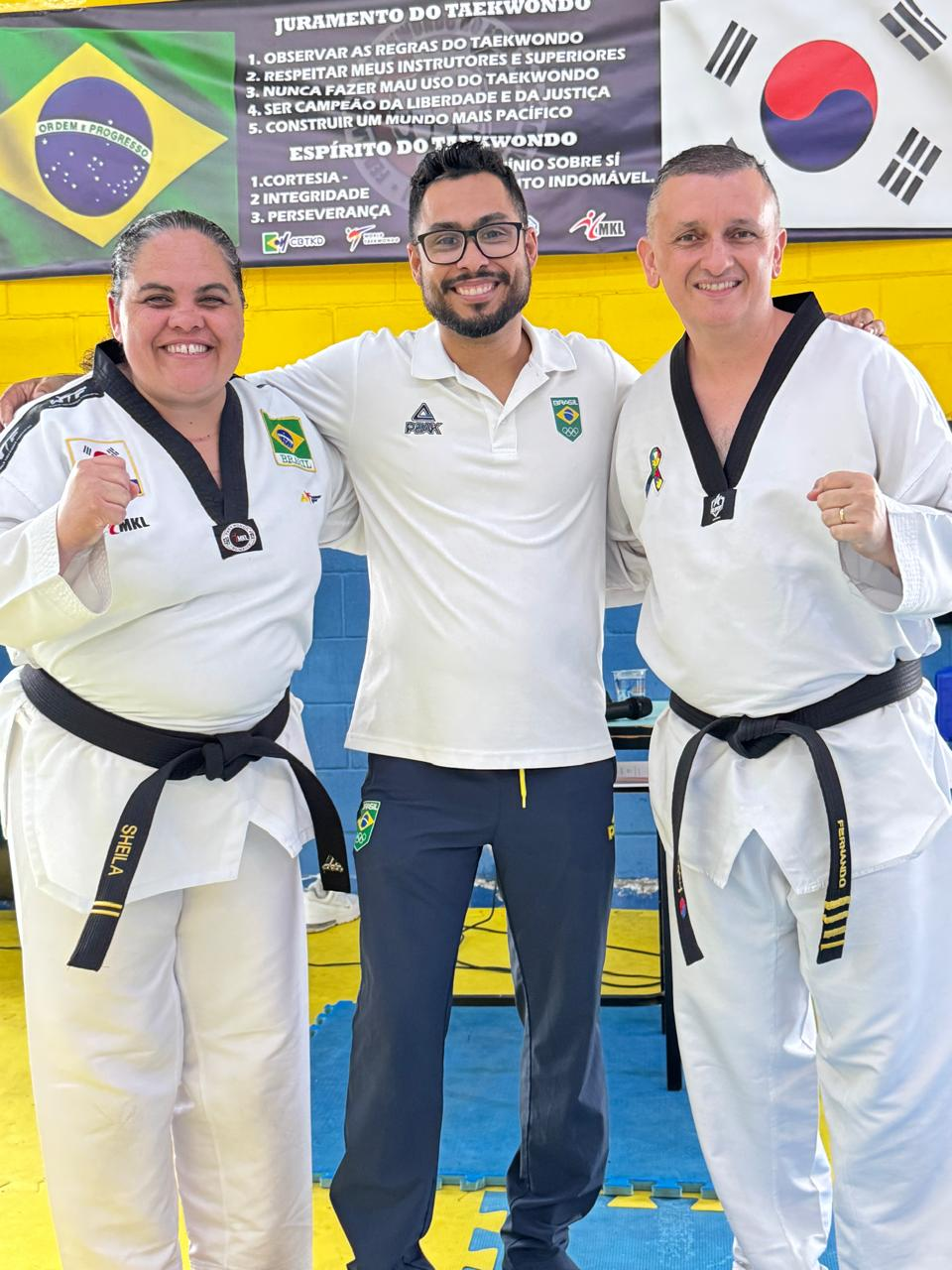 Mestres de Ribeirão Pires concluem habilitação oficial da FETESP e reforçam presença no cenário olímpico do Taekwondo