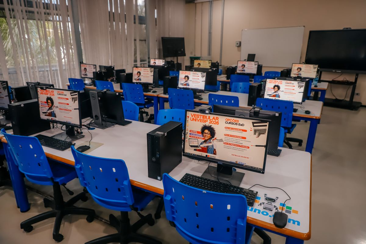 Polo de São Bernardo da Univesp terá curso de Inteligência Artificial e inicia inscrições para o vestibular 2026