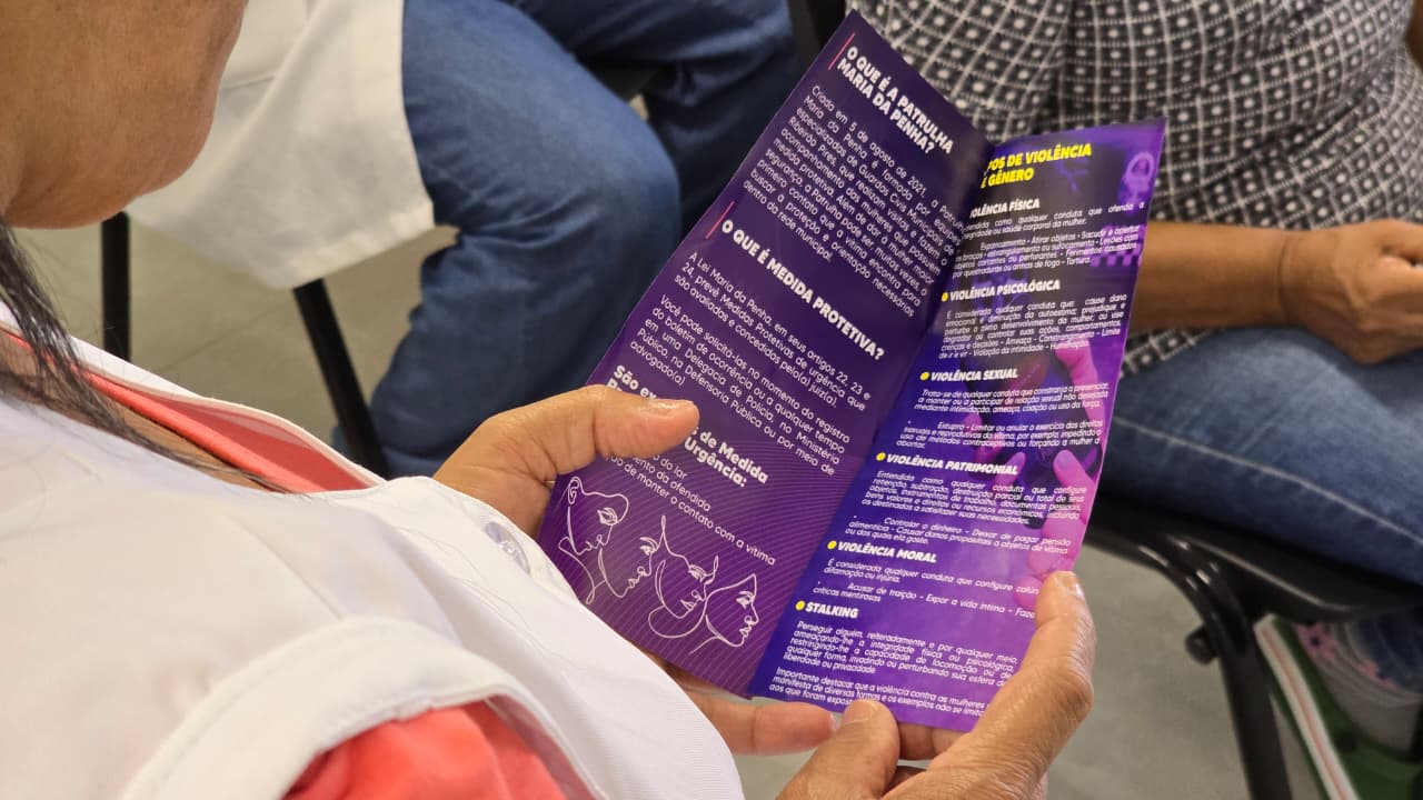 Em Ribeirão Pires, combate à violência contra mulher é tema de palestra promovida pela Guarda Civil Municipal