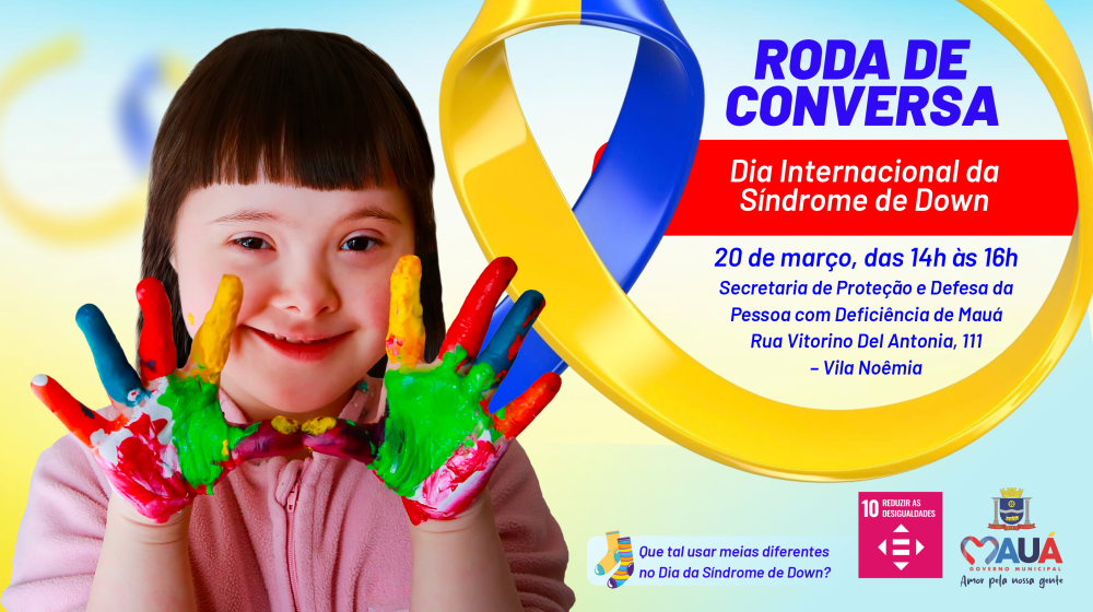 Mauá promove roda de conversa e reforça compromisso com inclusão de pessoas com Síndrome de Down