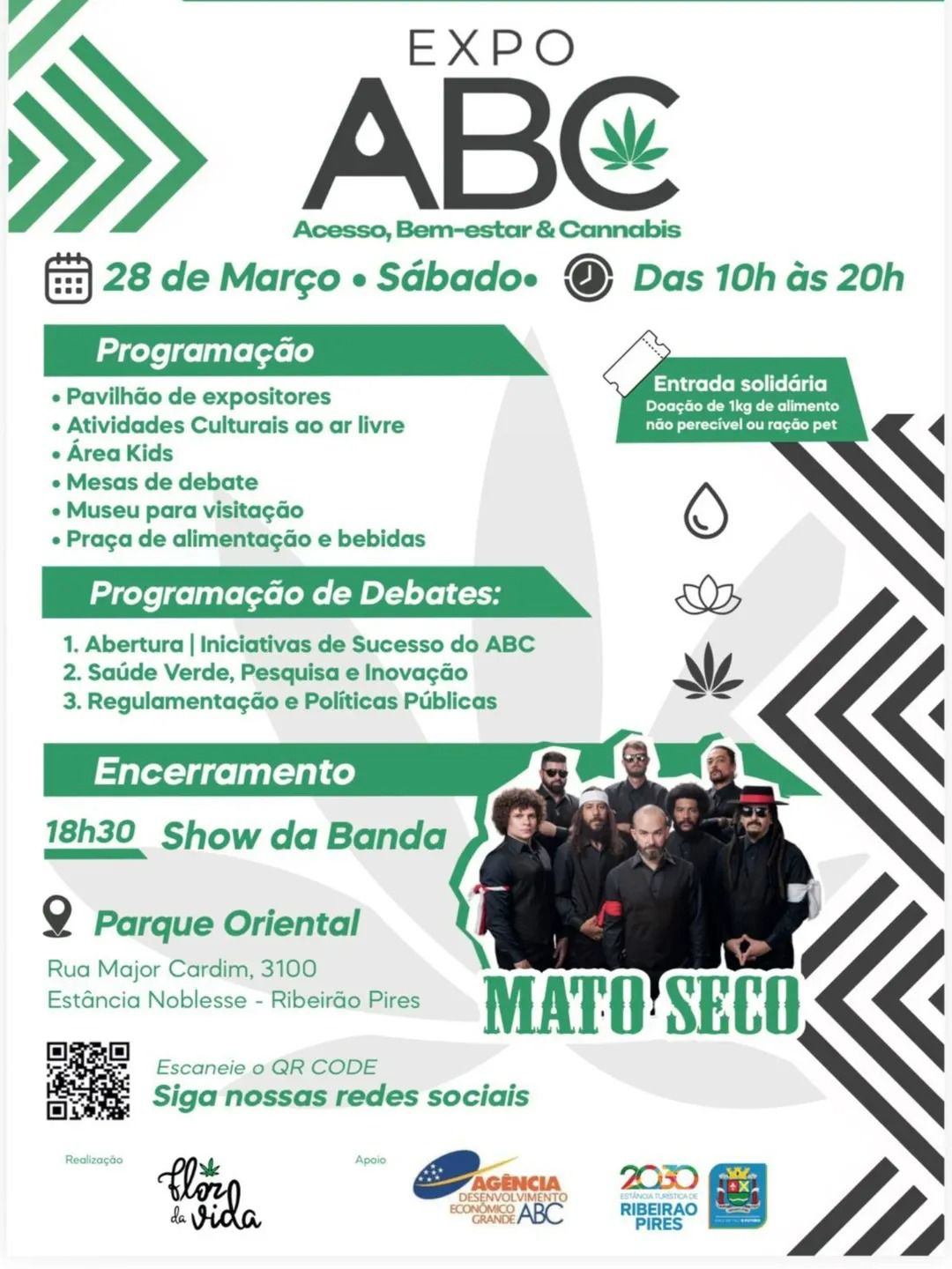 Grande ABC sedia ExpoABC para debater saúde, inovação e políticas públicas ligadas à cannabis medicinal