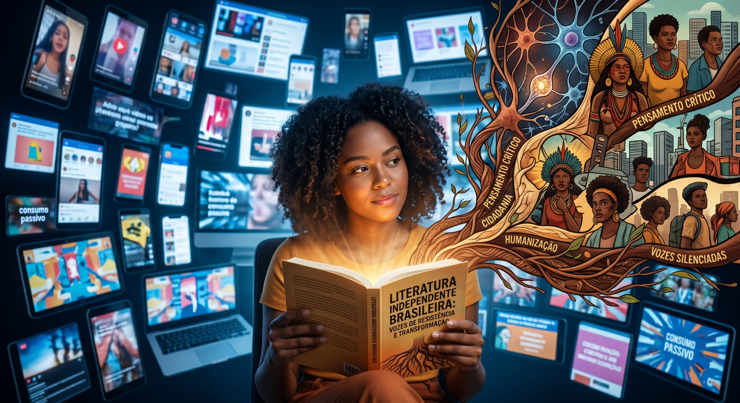 O Brasil que lê pouco e fala pouco de si