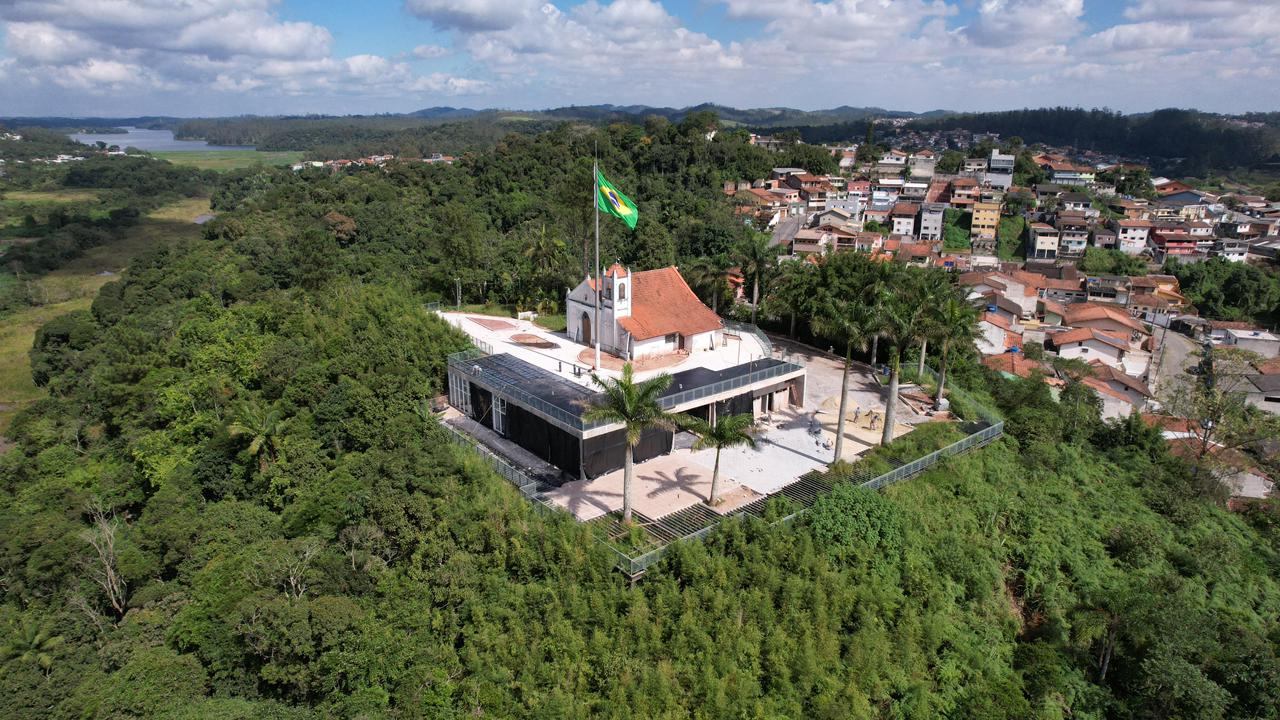 Em Ribeirão Pires, Mirante Santo Antônio tem 70% das obras realizadas