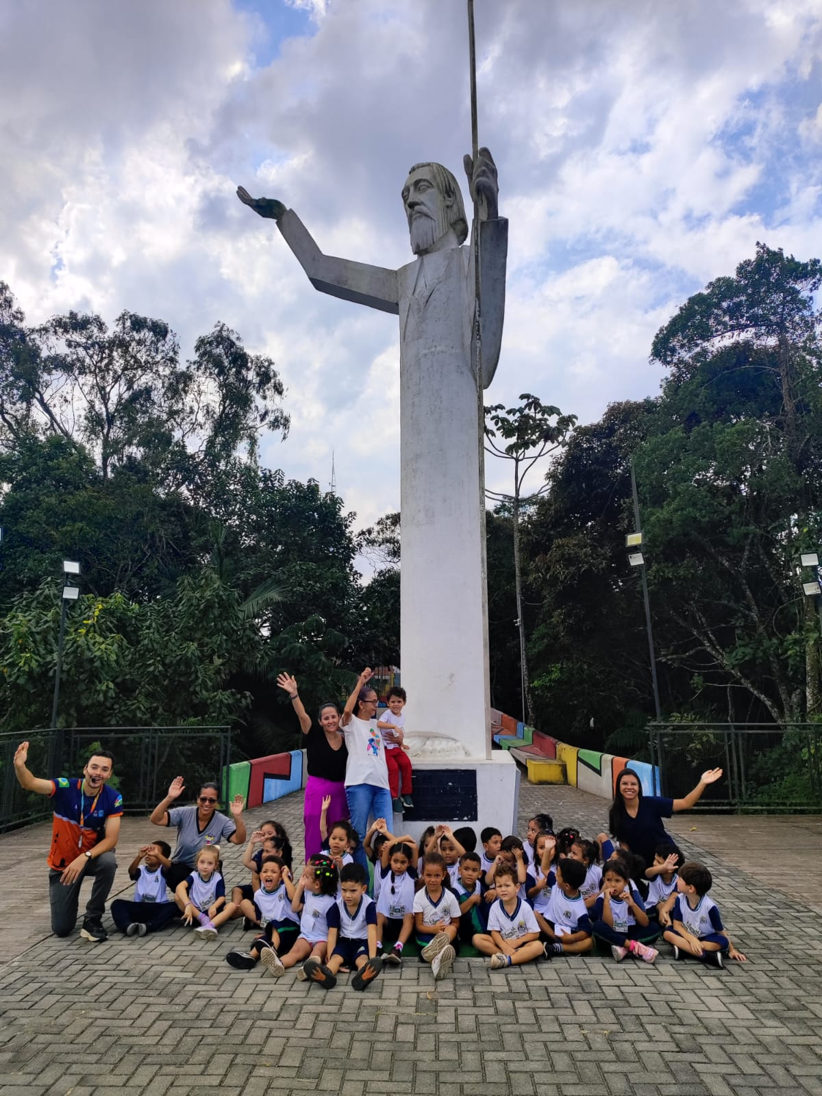 Alunos da rede municipal participam de atividades do PEPTA e exploram patrimônios de Ribeirão Pires