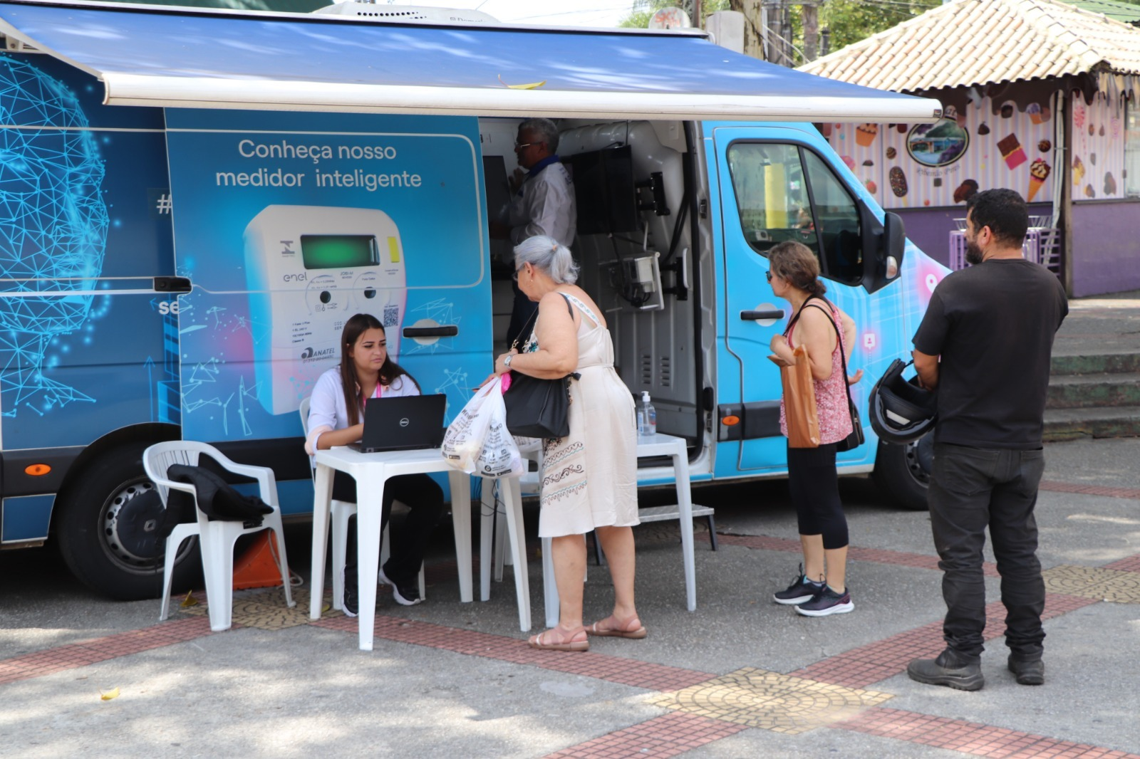 Ribeirão Pires recebe unidade móvel da Enel com serviços gratuitos nos dias 17 e 18 de agosto