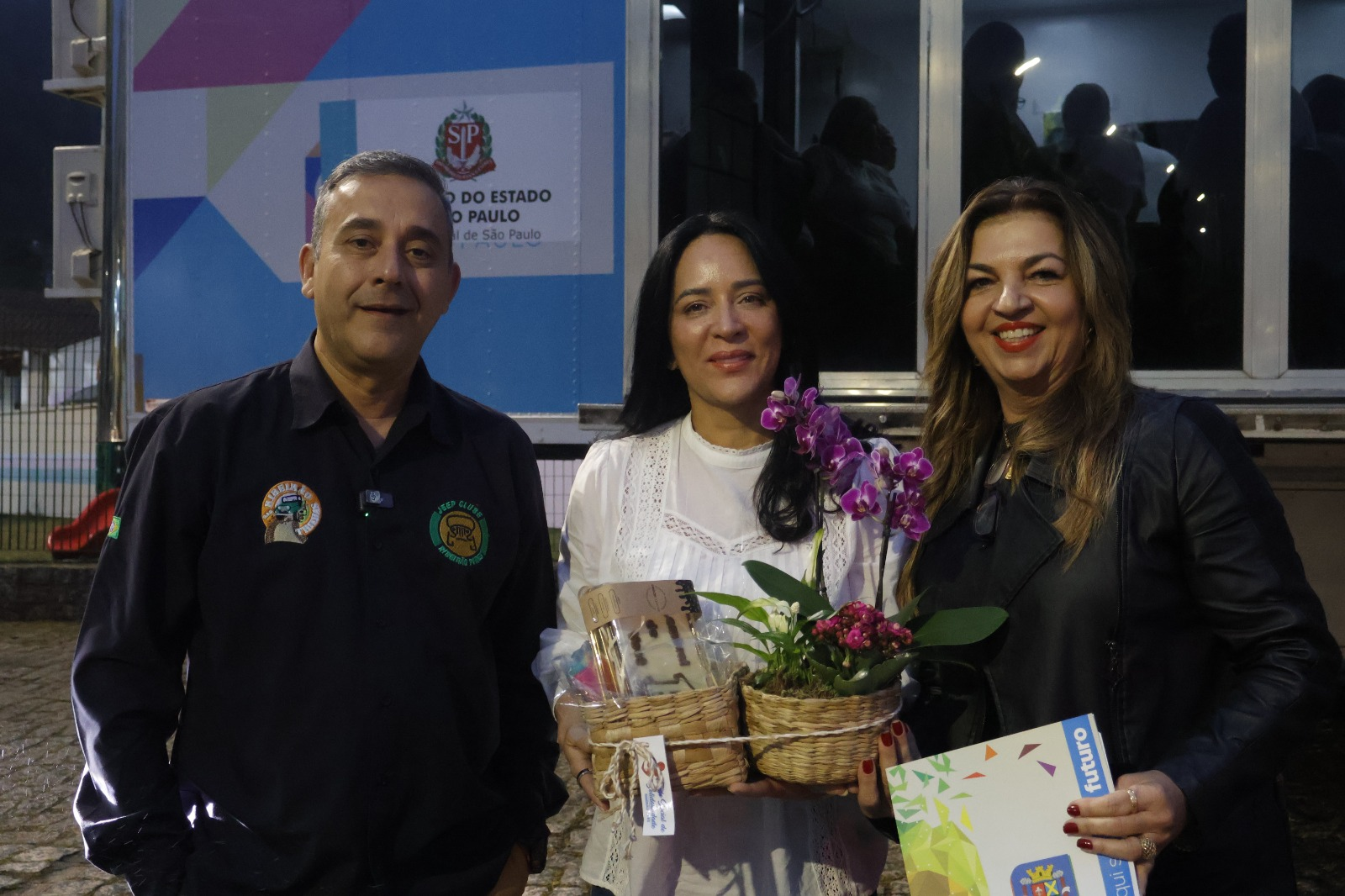 Primeira-dama do Estado visita Ribeirão Pires e acompanha ações do Caminho da Capacitação