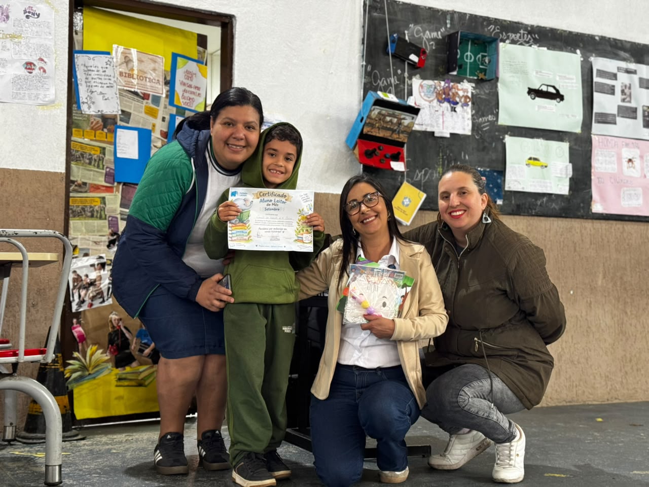 Projeto Aluno Leitor premia estudantes e turmas que mais leram em escola municipal de Ribeirão Pires