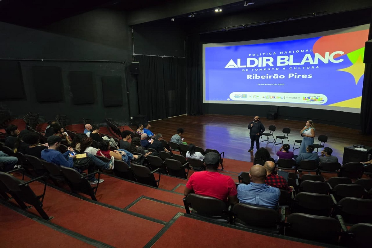 Ribeirão Pires promove formação para agentes culturais sobre a PNAB