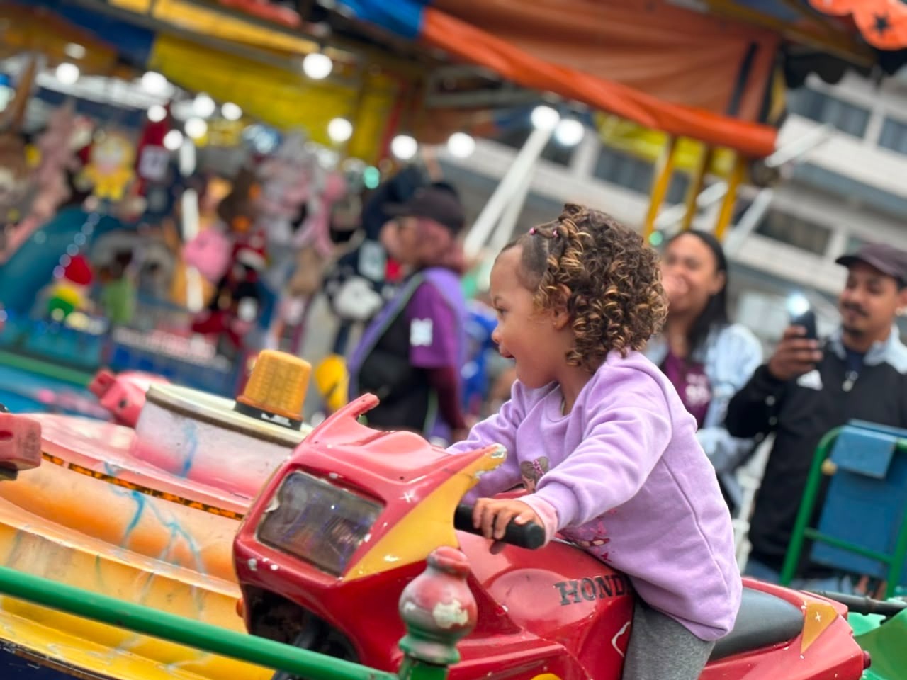 Parquinho infantil da Vila do Doce terá gratuidade especial nesta segunda-feira (12)